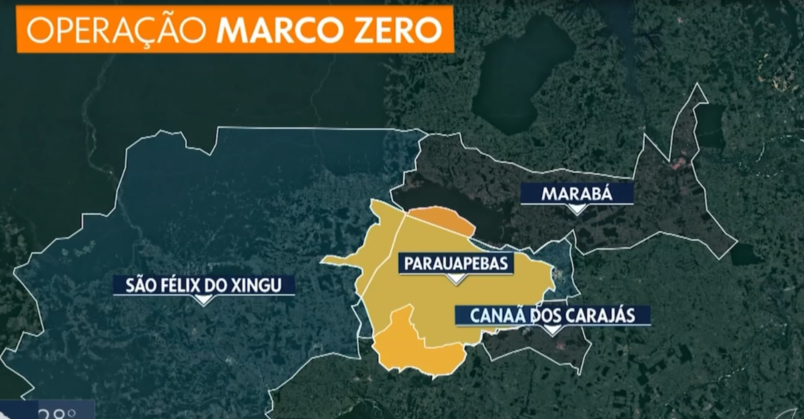 Operação destrói garimpos ilegais e expõe crateras, rios contaminados e devastação em área protegida de Carajás